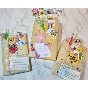 Kids' Blind Date With A Book: Mystery Story Gift Set, Stickers & Bookmark